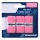 Babolat Overgrip Pro Tour (Komfort) 0.6mm pink 3er